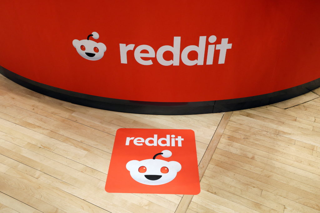 Reddit IPO at the NYSE in New York