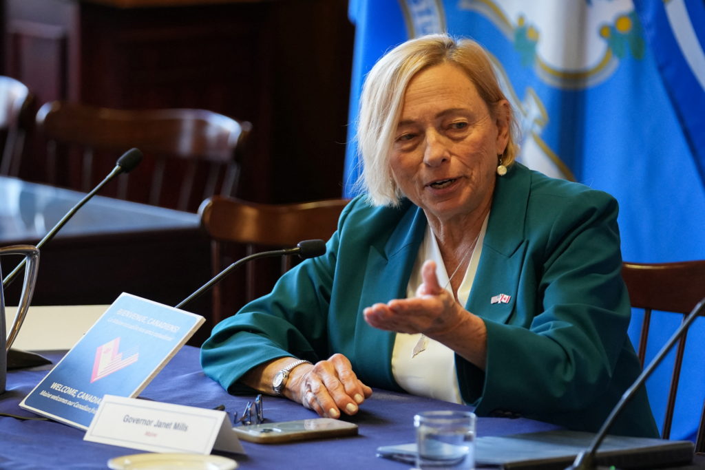 Maine Democratic Gov. Mills plans to confront President Trump again with her campaign for Senate