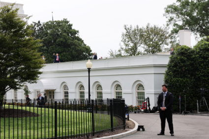 U.S. President Donald Trump at the White House in Washington