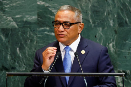 80th United Nations General Assembly at U.N. headquarters in New York City