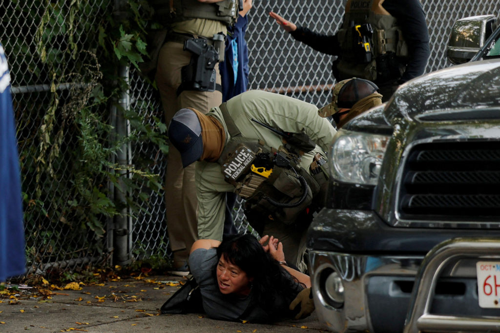 Immigration enforcement raid in Chelsea