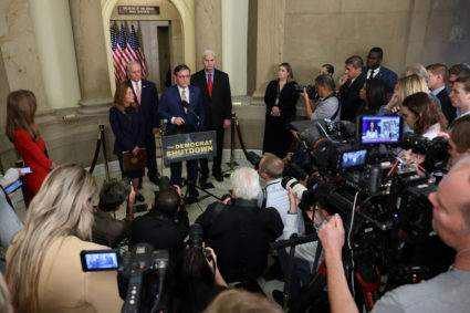 Republicans relishing role reversal in shutdown fight