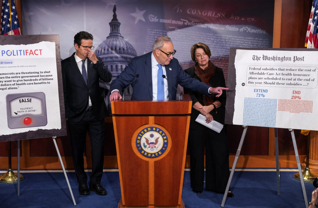 WATCH: Schumer speaks after Senate Democrats reject latest measure to end shutdown