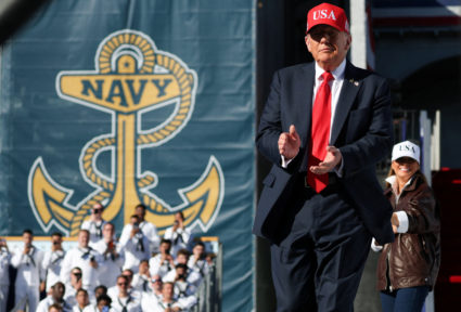 WATCH: Trump, Hegseth speak at Navy's 250th anniversary at Naval Station Norfolk
