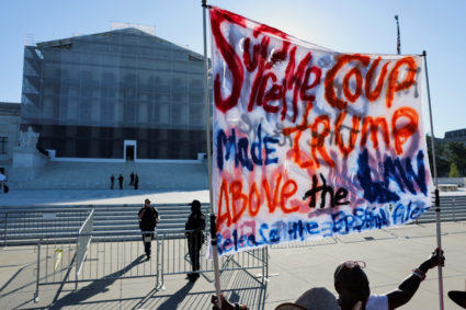 The U.S. Supreme Court begins its new session in Washington