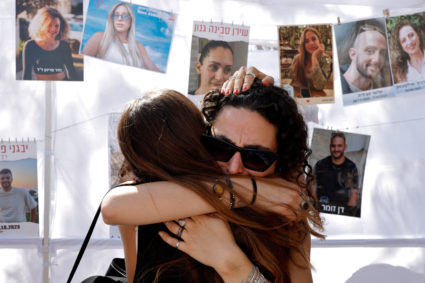 Two-year anniversary of the deadly October 7 attack on Israel by Hamas from Gaza, in Reim