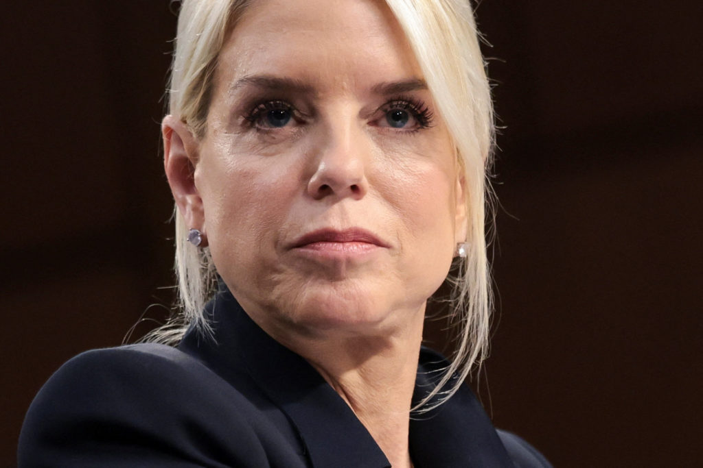 U.S. Attorney General Bondi testifies before a Senate Judiciary Committee, on Capitol Hill in Washington