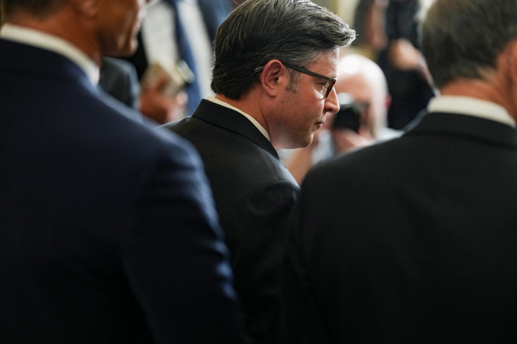 WATCH: Delay swearing in Rep. Grijalva ‘has nothing to do’ with Epstein petition, Johnson says