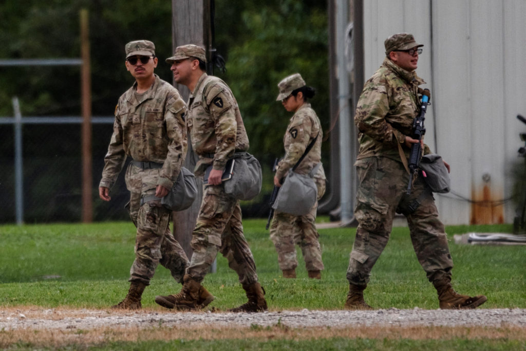 National Guard troops are now outside Chicago and could be in Memphis soon