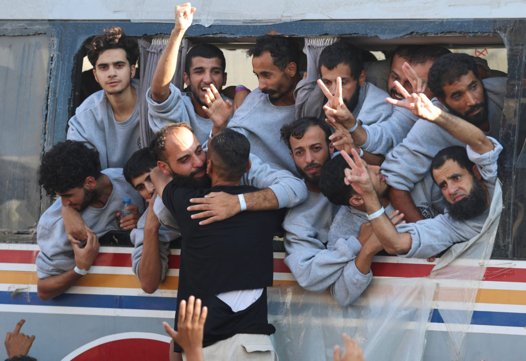 Hostages-prisoners swap and ceasefire deal between Hamas and Israel
