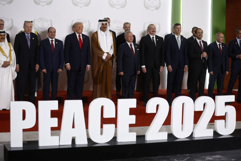 World leaders' summit on ending the Gaza war, in Sharm el-Sheikh