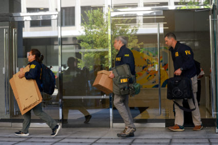 FILE PHOTO: FBI searches office of former White House national security adviser John Bolton in Washington