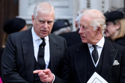 King Charles III strips Prince Andrew of titles, evicts him from royal