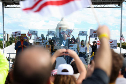 WATCH: 'No Kings' rally in DC on nationwide day of protests against Trump administration
