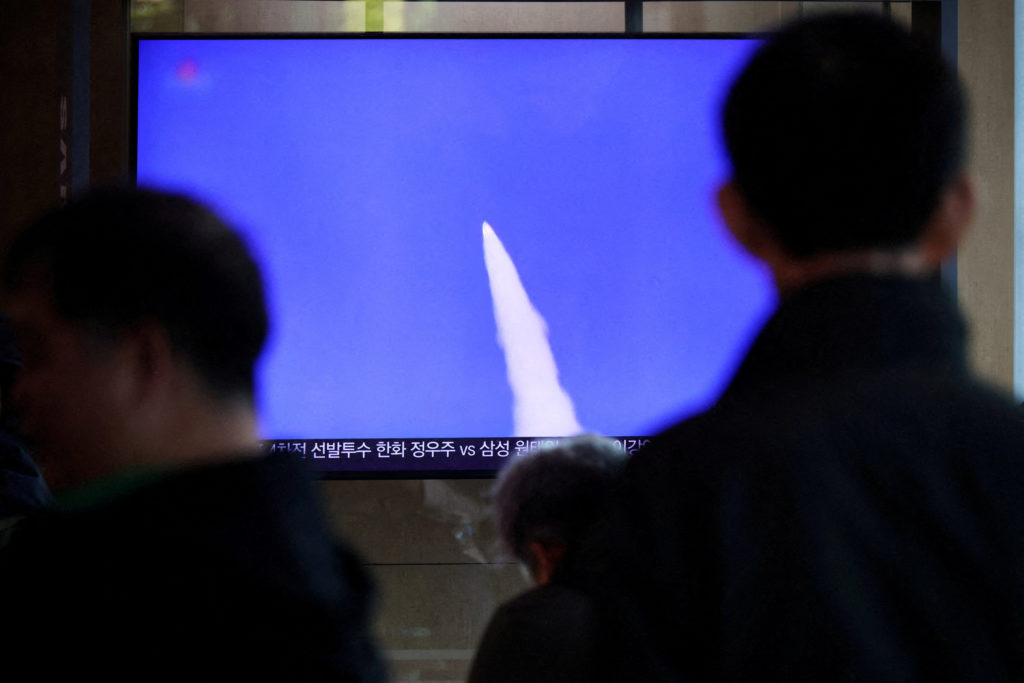 North Korea fires ballistic missiles