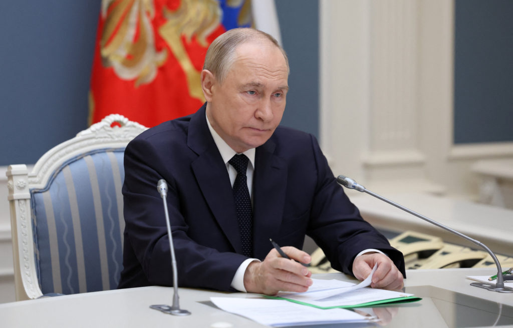 Russia's President Putin oversees readiness test of nuclear forces