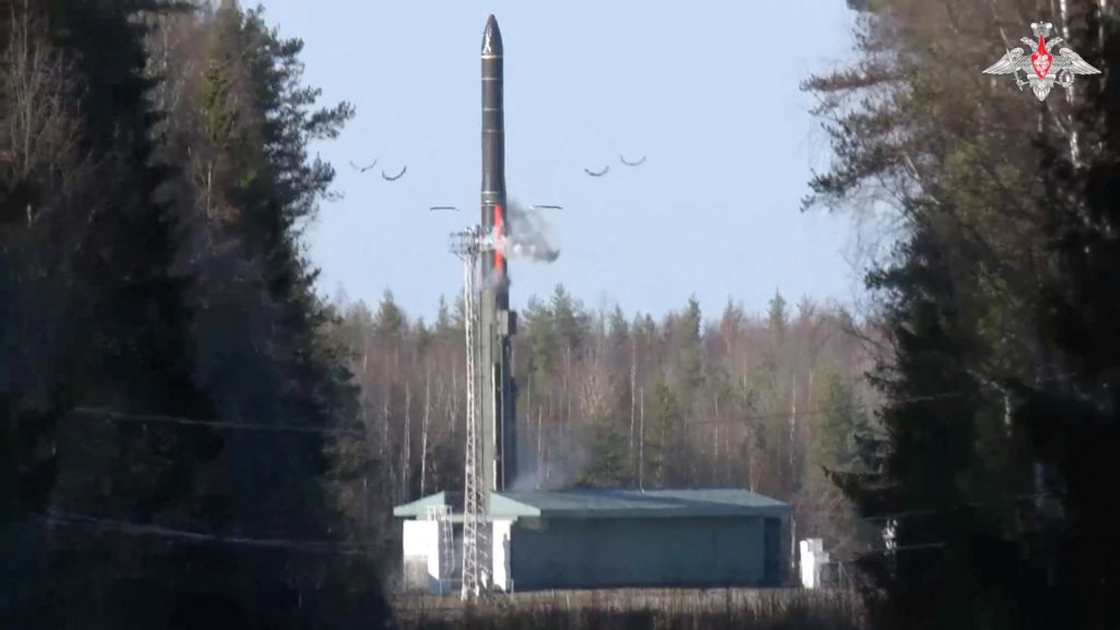 Russia holds nuclear drills