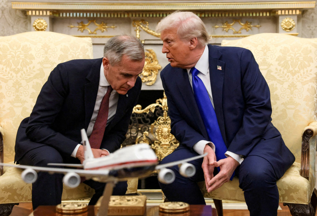 FILE PHOTO: Canada's Prime Minister Mark Carney visits Washington, D.C.