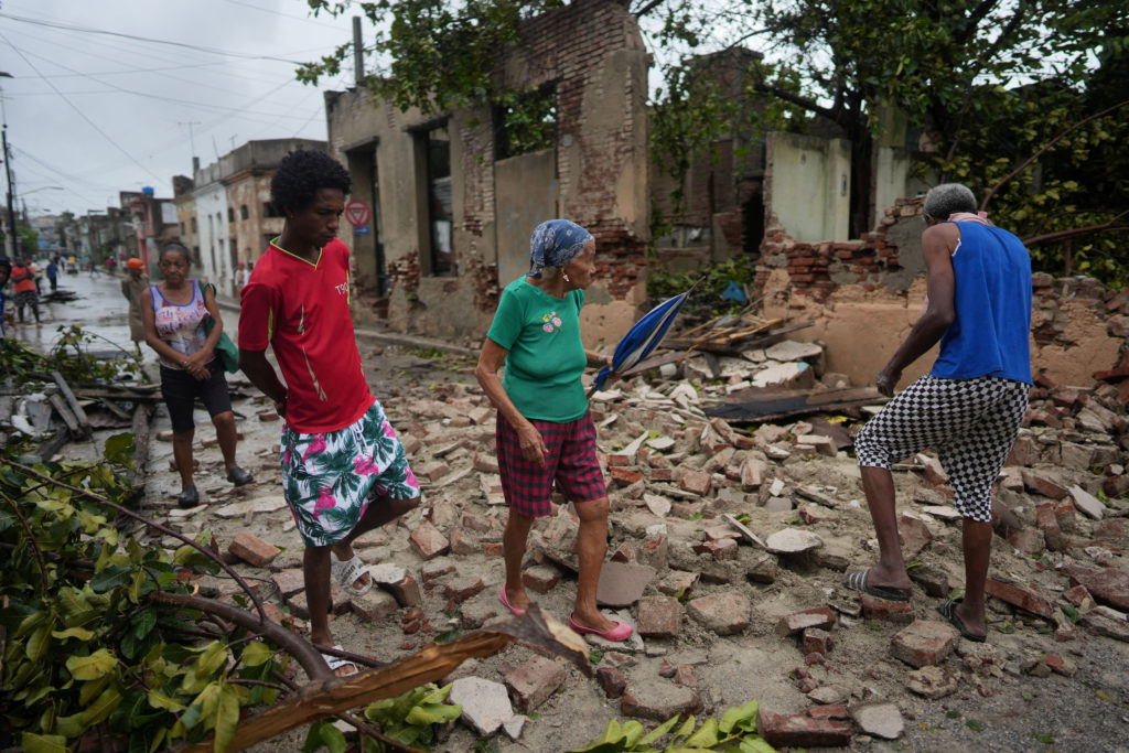 Aftermath of Hurricane Melissa in Santiago
