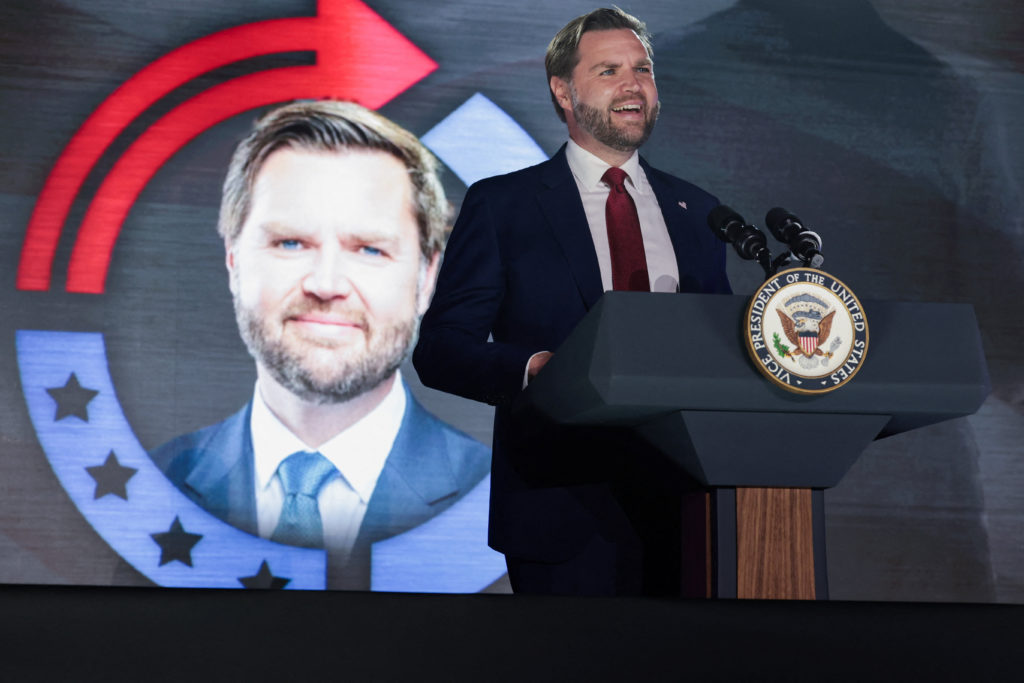 U.S. Vice President JD Vance attends Turning Point event at the University of Mississippi