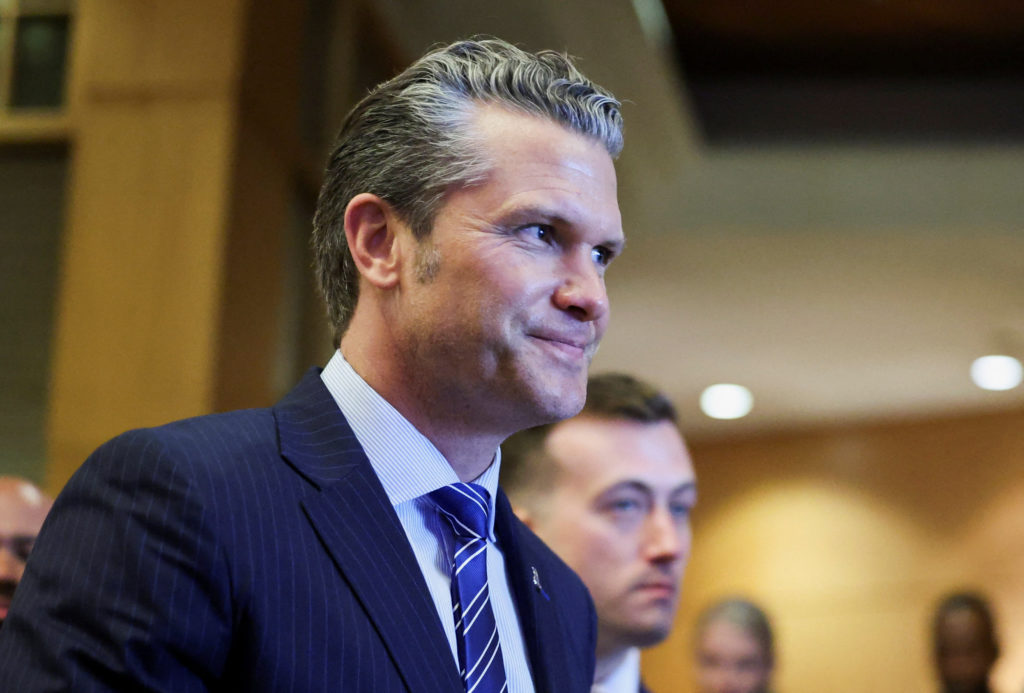 U.S. Defense Secretary Pete Hegseth attends a biliteral meeting with Malaysia Defence Minister in Kuala Lumpur