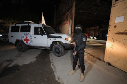 Red Cross receives bodies of hostages from Hamas as part of Gaza ceasefire swap