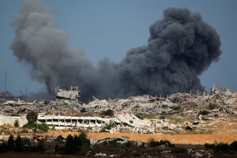 Israel-Gaza border after U.S. President Donald Trump announced that Israel and Hamas agreed on the first phase of a Gaza c...