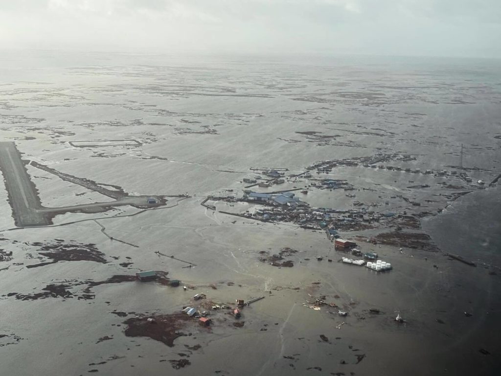 Alaska National Guard evacuates hundreds after Typhoon Halong