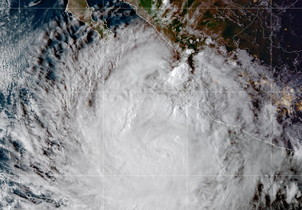 Priscilla strengthens into hurricane in the Pacific Ocean off Mexico’s coast