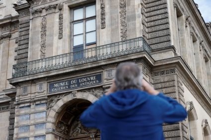 The Louvre Museum remains closed on day after robbery