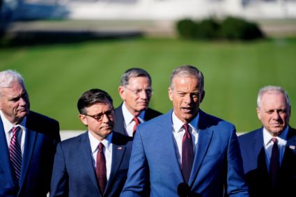 Press conference on the the first day of a partial government shutdown, in Washington