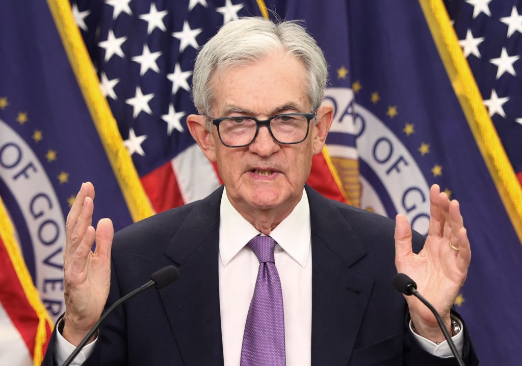 The Fed press conference in Washington