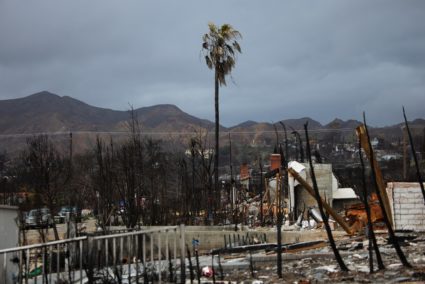 Debris removal continues in the Pacific Palisades follwing the Palisades Fire