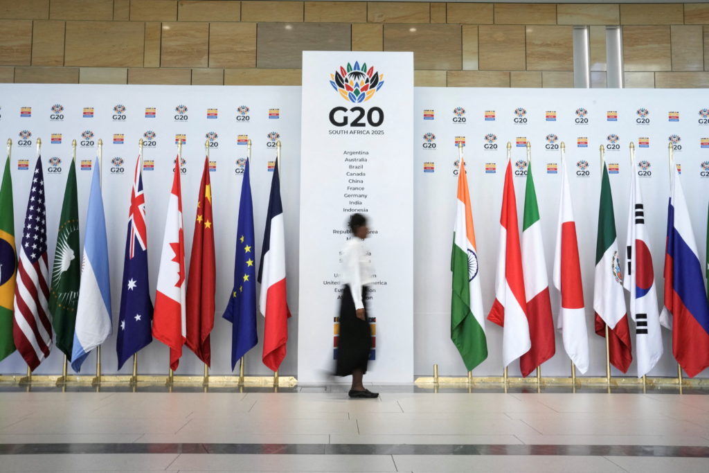 G20 Finance Ministers meeting in Cape Town