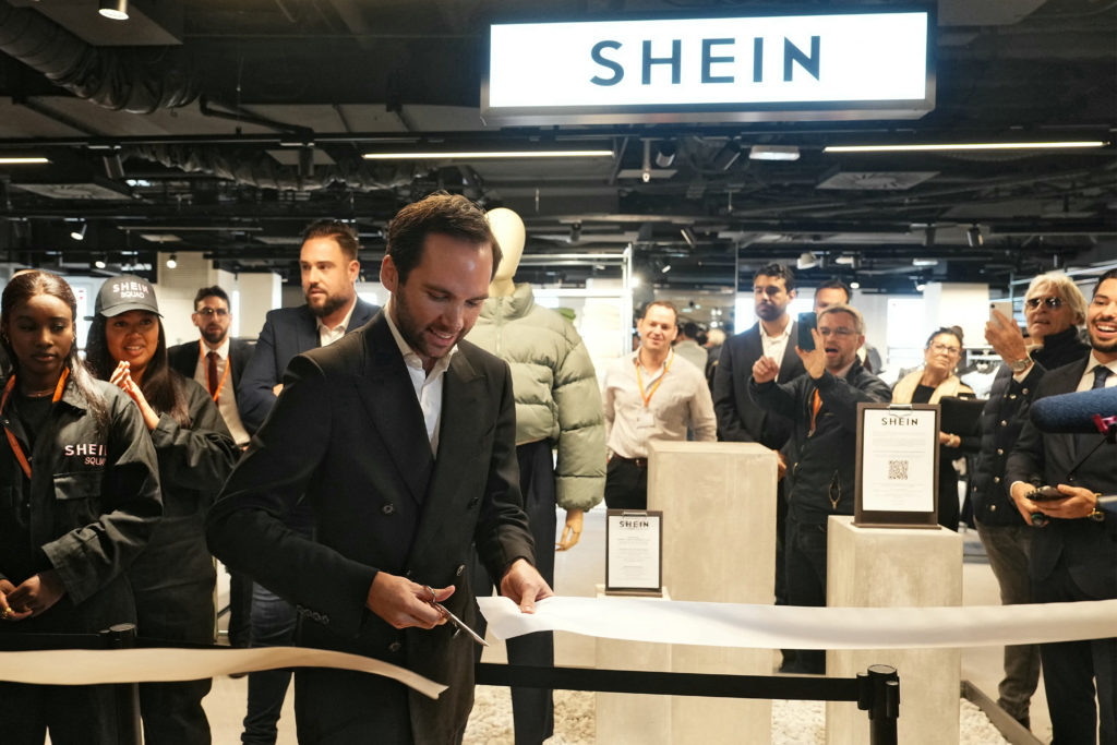 Chinese retail powerhouse Shein makes debut at Paris department store