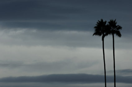 Winter storm appraoches southern California