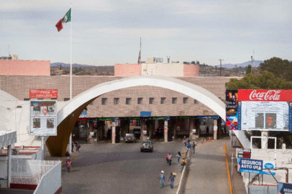 FILE PHOTO: Border crossing between Nogales, Arizona, U.S. and Nogales, Sonora, Mexico