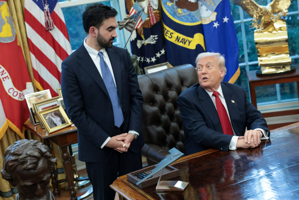 U.S. President Trump meets New York City Mayor-elect Mamdani at the White House