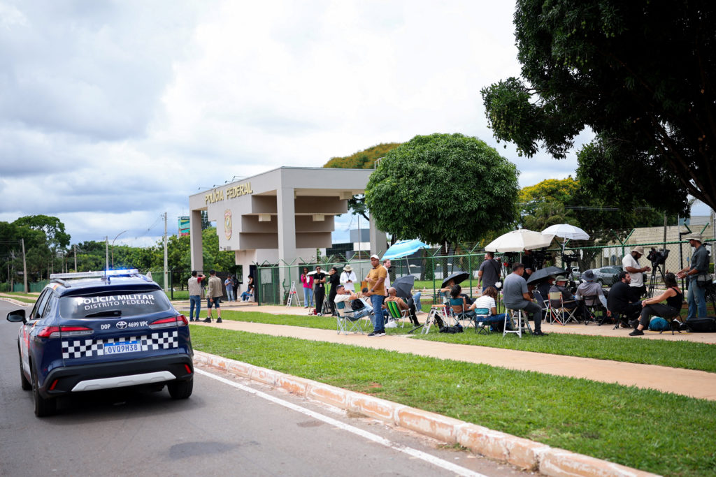 Brazil's former President Jair Bolsonaro detained preventatively by police, in Brasilia