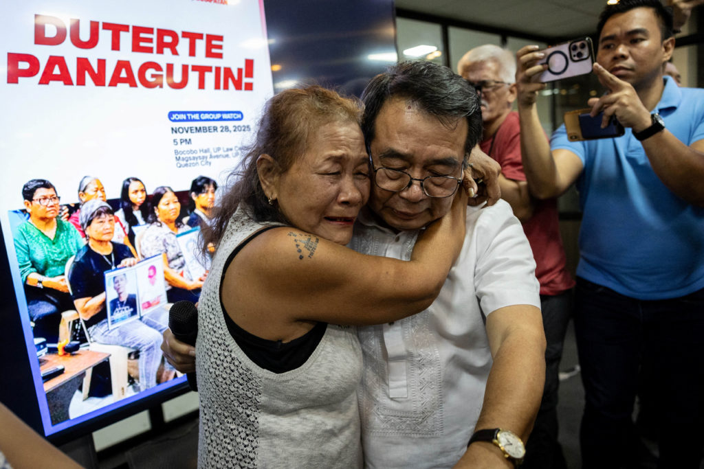 Relatives of drug war victims react to ICC decision for Philippine's Duterte's interim release appeal