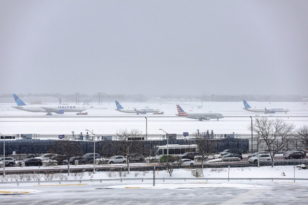 Winter Storm Snarls Air Travel In Chicago