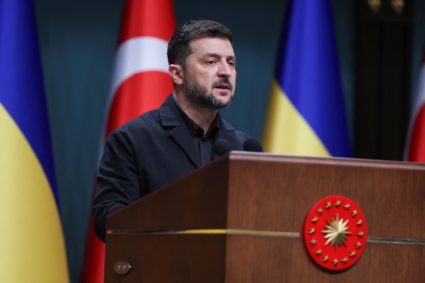Ukrainian President Zelenskiy visits Ankara