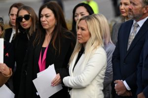 Press conference on the Epstein Files Transparency Act in Washington