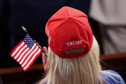 U.S. President Trump delivers a speech to a joint session of Congress