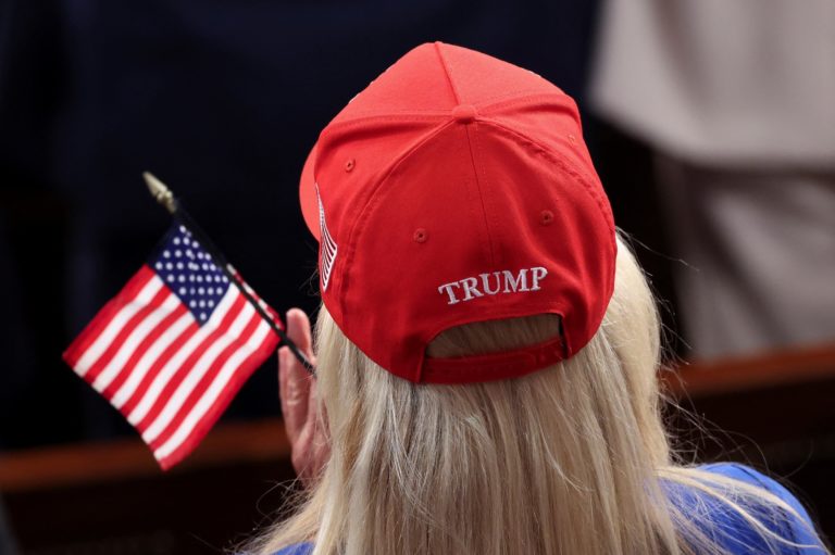 U.S. President Trump delivers a speech to a joint session of Congress