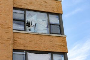 Apartment complex on the south side of Chicago following a large scale ICE raid