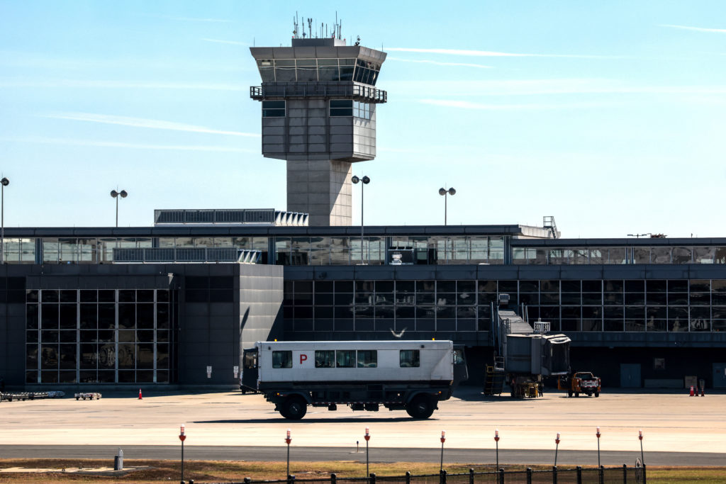 Air travel begins to normalize as the US government reopens following the longest shutdown at Dulles airport in Virginia