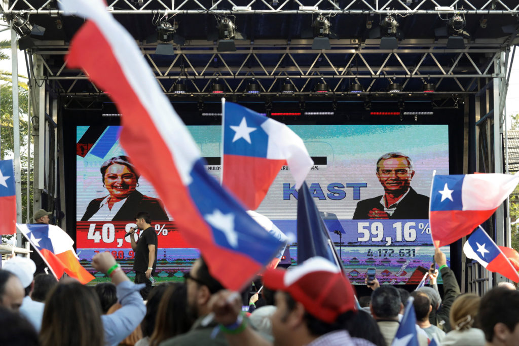 Ultra-conservative wins Chile election, will be most right-wing president since dictatorship