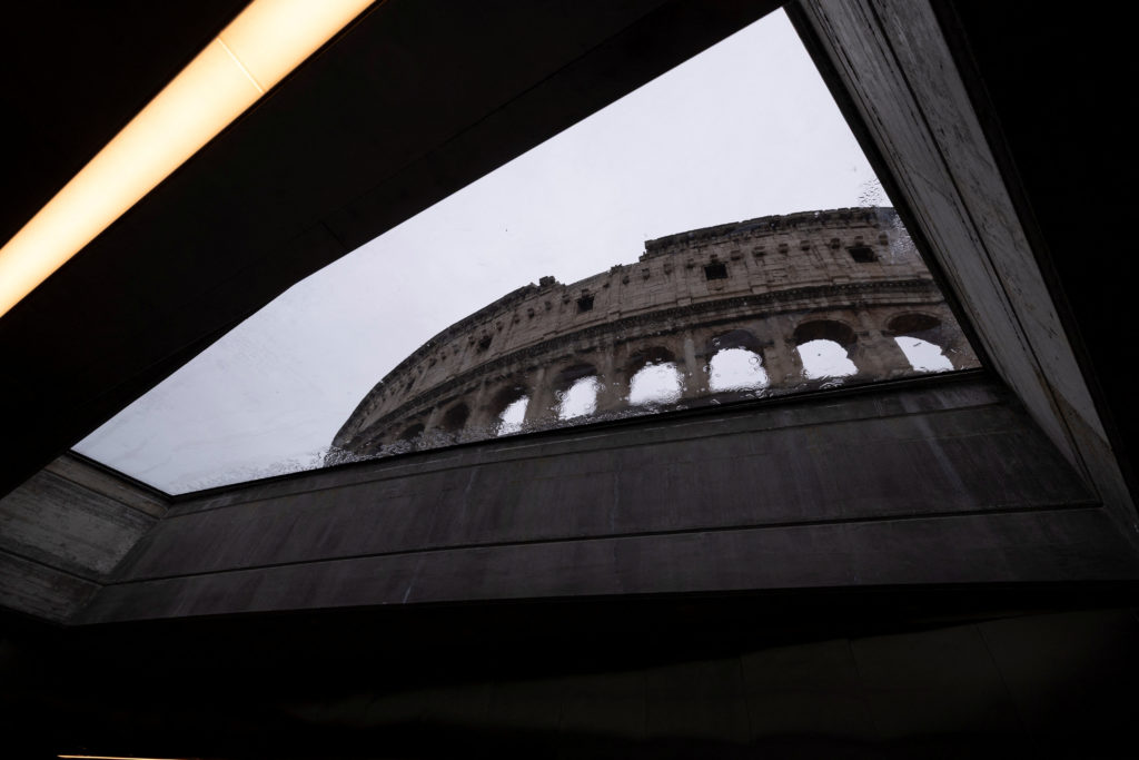 Rome opens long-delayed new Colosseum metro station complete with archaeological displays