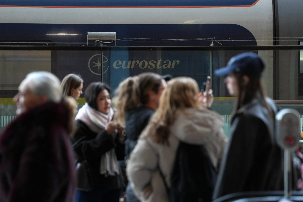 Eurostar suspends its cross-Channel train services until further notice following a power supply problem in the Channel Tu...